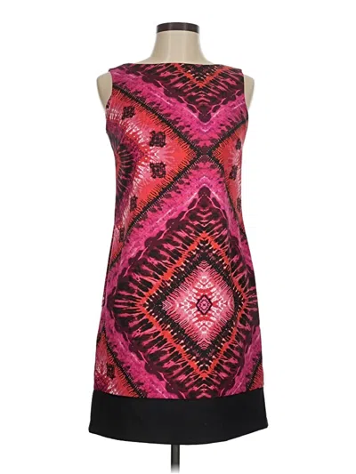 Pre-owned Ab Studio Cocktail Dress In Pink