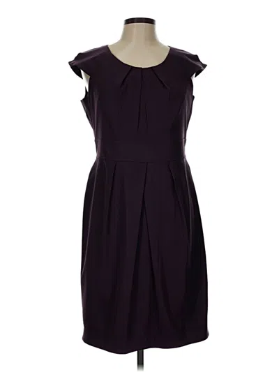 Pre-owned Ab Studio Cocktail Dress In Purple