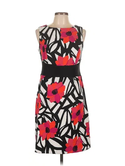 Pre-owned Ab Studio Cocktail Dress In Red