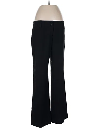 Pre-owned Ab Studio Dress Pants In Black