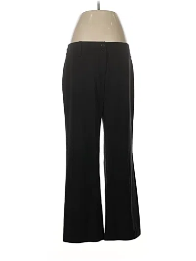 Pre-owned Ab Studio Dress Pants In Black