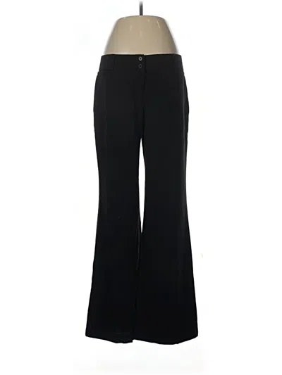 Pre-owned Ab Studio Dress Pants In Black