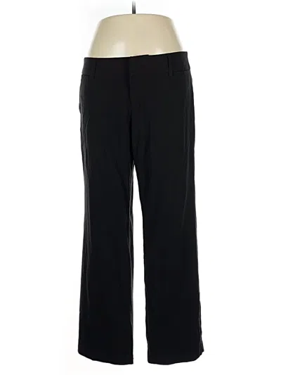 Pre-owned Ab Studio Dress Pants In Black