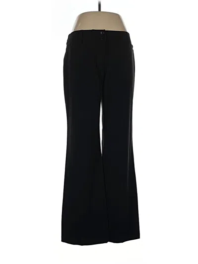 Pre-owned Ab Studio Dress Pants In Black