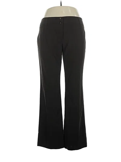 Pre-owned Ab Studio Dress Pants In Black