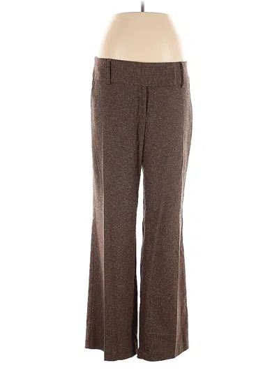 Pre-owned Ab Studio Dress Pants In Brown