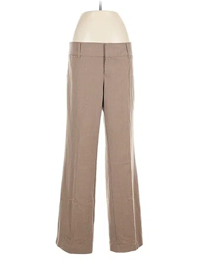 Pre-owned Ab Studio Dress Pants In Brown