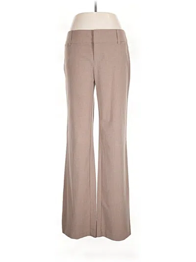 Pre-owned Ab Studio Dress Pants In Brown