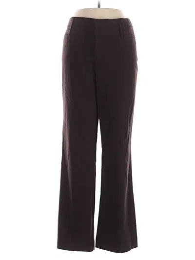 Pre-owned Ab Studio Dress Pants In Brown