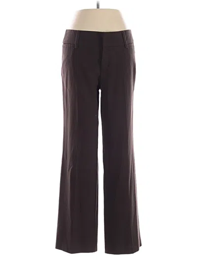 Pre-owned Ab Studio Dress Pants In Brown