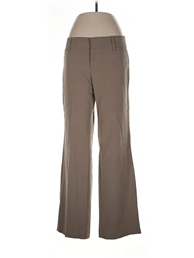 Pre-owned Ab Studio Dress Pants In Brown