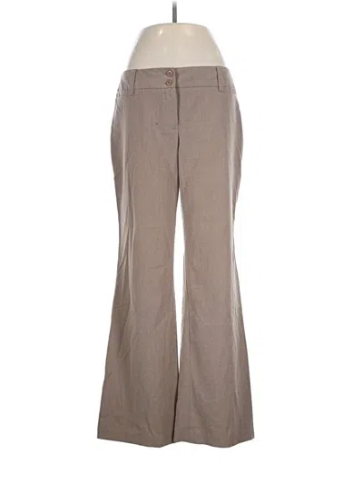 Pre-owned Ab Studio Dress Pants In Brown