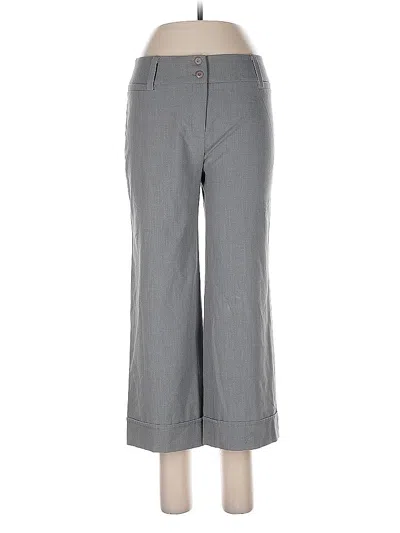 Pre-owned Ab Studio Dress Pants In Gray