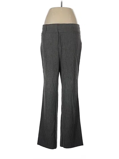 Pre-owned Ab Studio Dress Pants In Gray