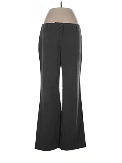 Pre-owned Ab Studio Dress Pants In Gray