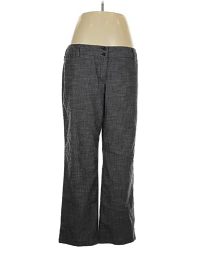 Pre-owned Ab Studio Dress Pants In Gray