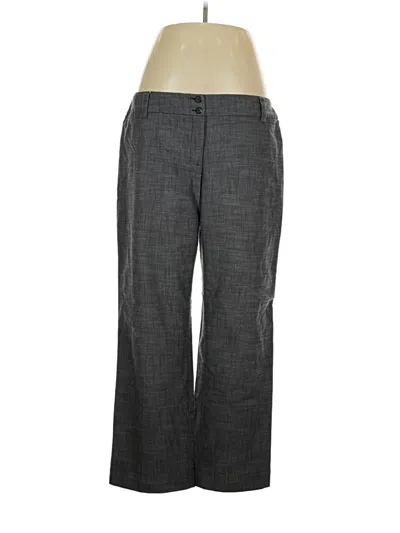 Pre-owned Ab Studio Dress Pants In Gray