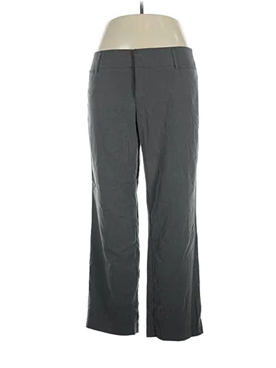 Pre-owned Ab Studio Dress Pants In Gray