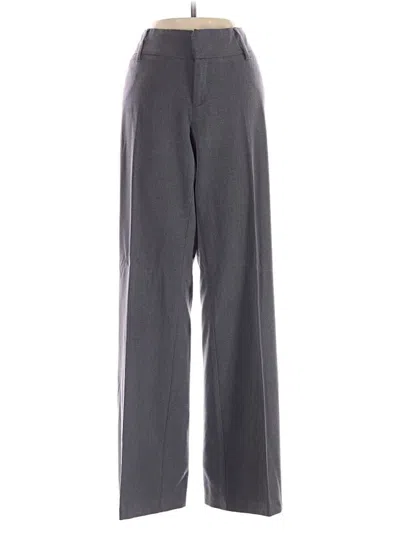 Pre-owned Ab Studio Dress Pants In Gray