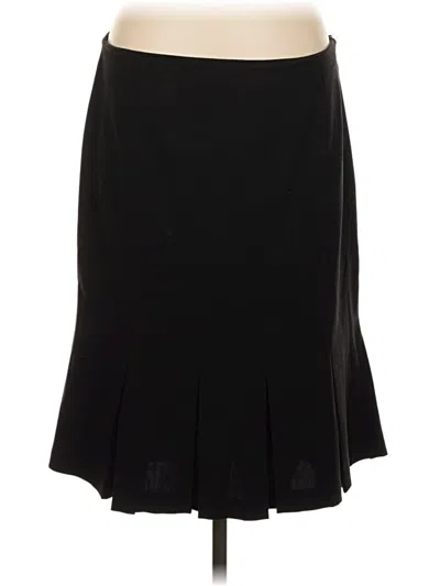 Pre-owned Ab Studio Formal Skirt In Black