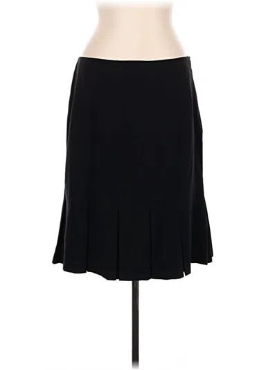 Pre-owned Ab Studio Formal Skirt In Black