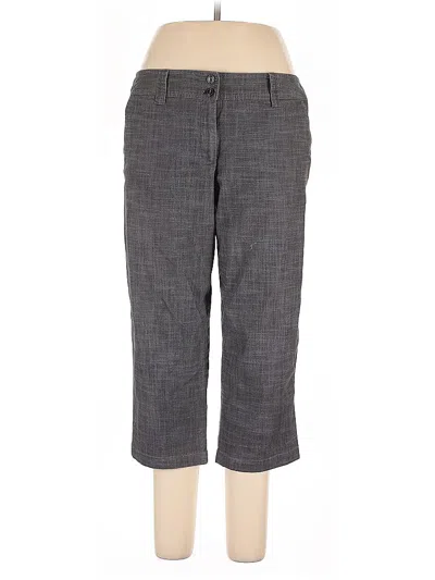 Pre-owned Ab Studio Jeggings In Gray