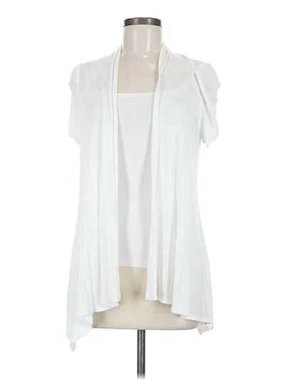 Pre-owned Ab Studio Kimono In White