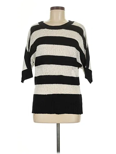 Pre-owned Ab Studio Pullover Sweater In Black