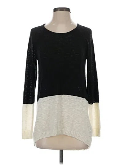 Pre-owned Ab Studio Pullover Sweater In Black