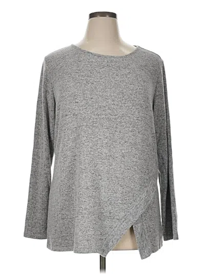 Pre-owned Ab Studio Pullover Sweater In Gray