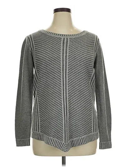 Pre-owned Ab Studio Pullover Sweater In Gray