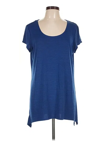 Pre-owned Ab Studio Short Sleeve T-shirt In Blue