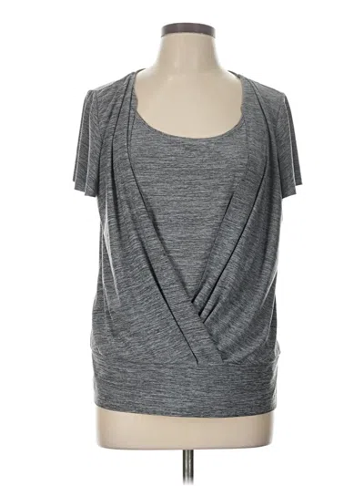 Pre-owned Ab Studio Short Sleeve T-shirt In Gray