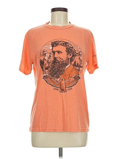 Pre-owned Ab Studio Short Sleeve T-shirt In Orange