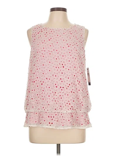 Pre-owned Ab Studio Sleeveless Blouse In Pink