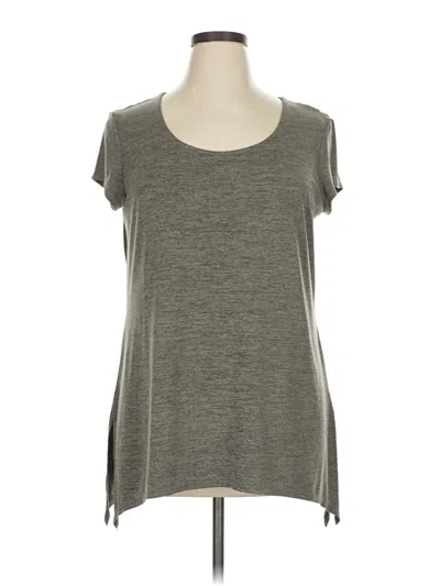 Pre-owned Ab Studio Sleeveless T-shirt In Brown