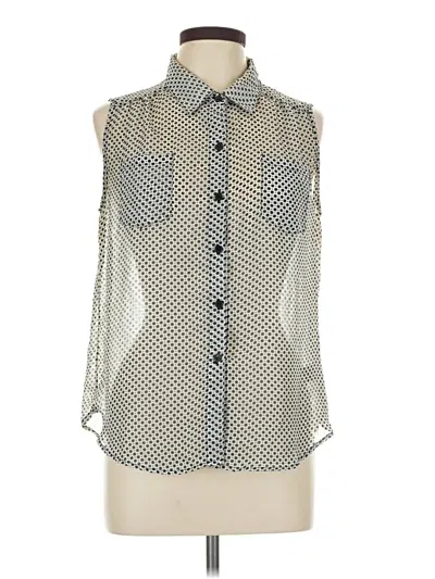 Pre-owned Ab Studio Sleeveless T-shirt In Silver