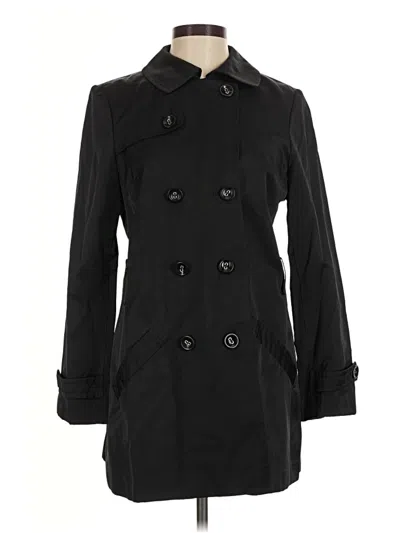 Pre-owned Ab Studio Trenchcoat In Black