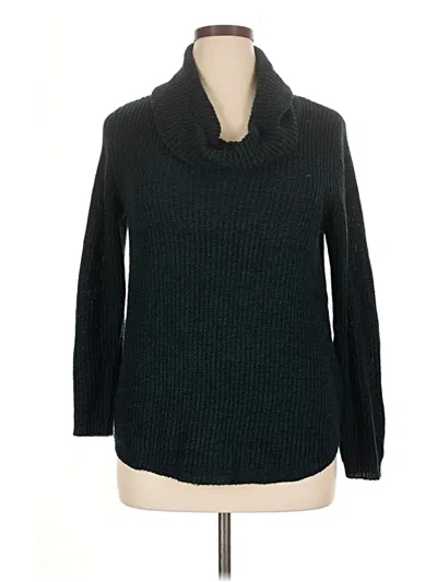 Pre-owned Ab Studio Turtleneck Sweater In Black