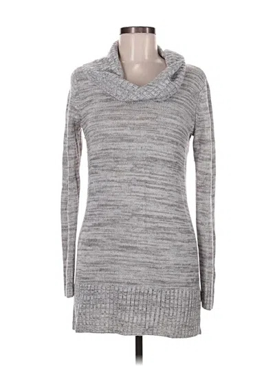 Pre-owned Ab Studio Turtleneck Sweater In Gray