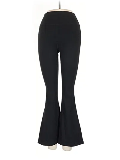 Pre-owned A.b. Yoga Pants In Black