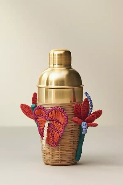 Abacaxi Cocktail Shaker In Gold