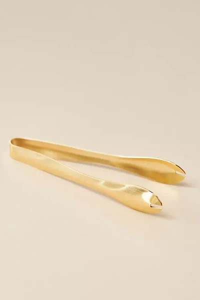 Abacaxi Tongs In Gold