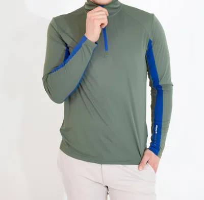 Abacus Sportswear Us Aloha Uv Cut Long Sleeve Pullover In Forest In Green