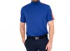 Abacus Sportswear Us Aloha Uv Short Sleeve Golf Shirt In Atlantic Blue In Blue