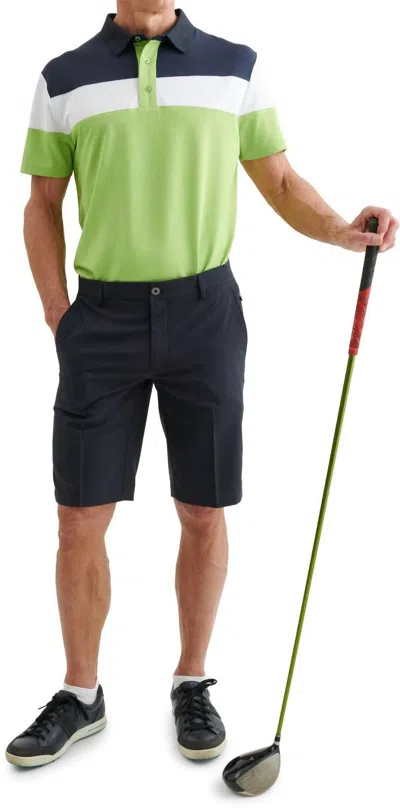 Abacus Sportswear Us Berrow Men's Golf Polos In Apple In Multi
