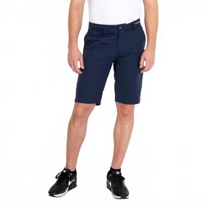 Abacus Sportswear Us Bounce 4-way Stretch Waterproof Shorts In Navy In Blue
