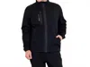 Abacus Sportswear Us Bounce Rain Jacket In Black In Black
