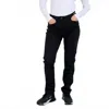 Abacus Sportswear Us Bounce Waterproof Golf Trouser In Black In Black
