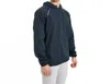 Abacus Sportswear Us Bounce Waterproof Hoodie In Navy In Blue